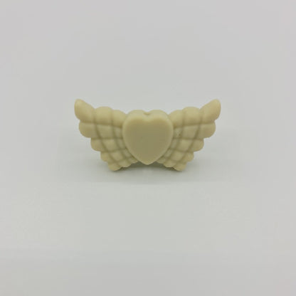 Wing Silicone Beads Mixed Colors 20pcs 16