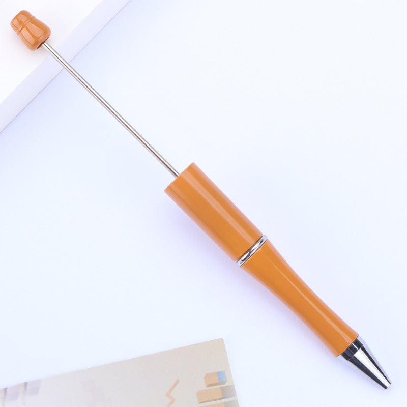 Beadable Pen Wholesale 74 Khaki Orange