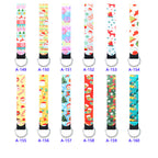 Christmas Neoprene Wristlet Keychain Sanitizer Chapstick Holder Festive Design 6