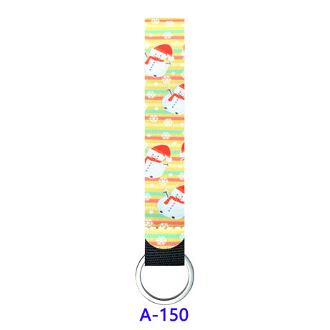 Christmas Neoprene Wristband Sanitizer Chapstick Holder Keychains Wholesale A150