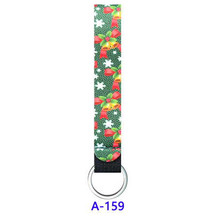 Christmas Neoprene Wristband Sanitizer Chapstick Holder Keychains Wholesale A159