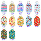 Christmas Neoprene Wristlet Keychain Sanitizer Chapstick Holder Festive Design 5