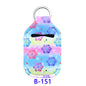 Christmas Neoprene Wristband Sanitizer Chapstick Holder Keychains Wholesale B151