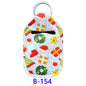Christmas Neoprene Wristband Sanitizer Chapstick Holder Keychains Wholesale B154