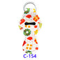 Christmas Neoprene Wristband Sanitizer Chapstick Holder Keychains Wholesale C154