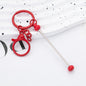 DIY Beadable Keychains Wholesale red