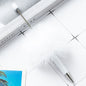 Fuzzy Beadable Pens Plush DIY Ballpoint Pen Wholesale 20C pure white