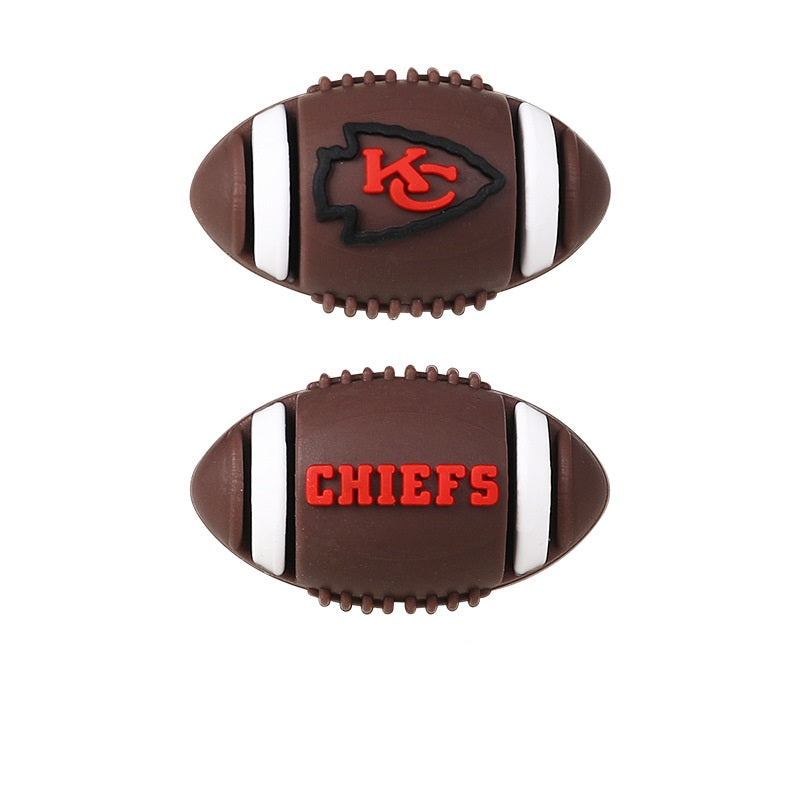 Kansas City Chiefs 3D NFL Focal Beads
