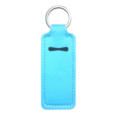 Neoprene Keychain Lip Balm Chapstick Holder Wholesale Blue