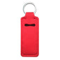 Neoprene Keychain Lip Balm Chapstick Holder Wholesale Red