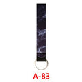 Neoprene Marble Wristband Sanitizer Chapstick Holder Keychains Wholesale A83