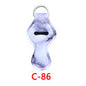 Neoprene Marble Wristband Sanitizer Chapstick Holder Keychains Wholesale C86