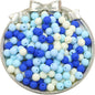 Opaque Acrylic Beads 8mm Pastel Matte Colors 60pcs 6
