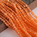Electroplated Crackle Glass Beads 8mm Vibrant Mixed Colors 10 Strands 6