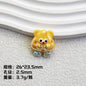 Plating Personified Food Resin Beads Glossy Mixed Colors 20pcs 6