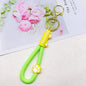 PVC Cat Claw Leather Lanyard Keychain Soft Rubber Paw Charm 9
