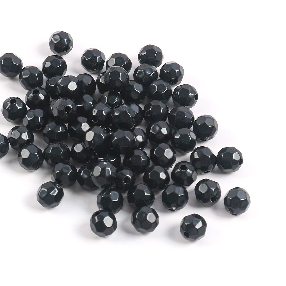 Glow Faceted Acrylic Beads 7mm Glow In The Dark 150pcs 7