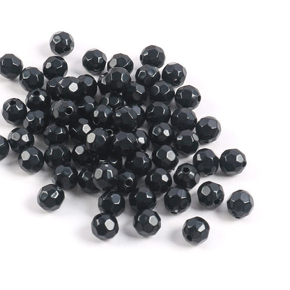 Glow Faceted Acrylic Beads 7mm Glow In The Dark 150pcs 7