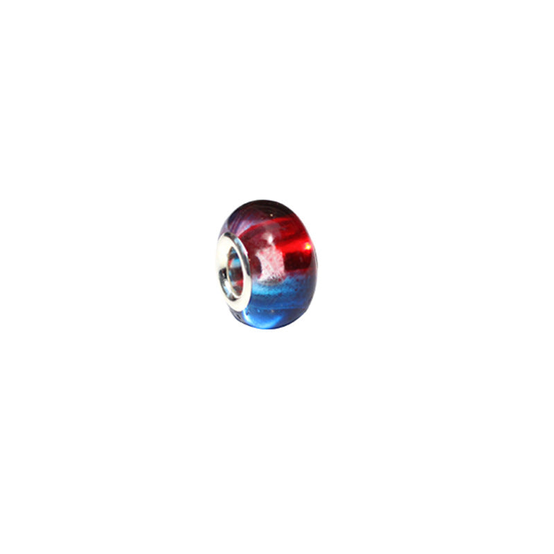 Acrylic Spacer Beads 9*14mm Two-Color Gradient 100pcs 10