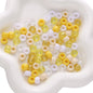 Mixed Style Pony Beads Acrylic 9mm Colorful Assorted 200pcs 9