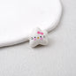 Star Acrylic Beads 20mm Glossy Hello KT Faces Colorful 20pcs 17