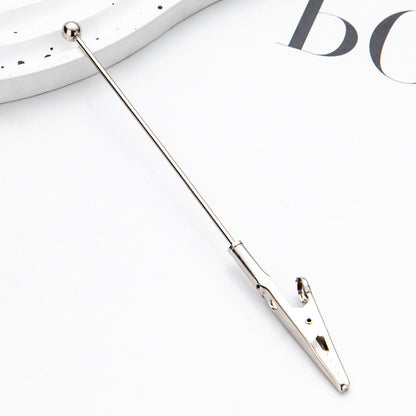 Beadable Alligator Clip Metal Toothed Colorful Slim Note Holder 7