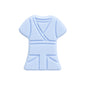 Silicone Focal Beads Kimono Design With Detailed Belt 10pcs 11