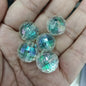 Plating Faceted Acrylic Beads 16mm Iridescent Mixed Colors 100pcs 4