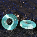 Glass Circle Spacer Beads 10mm Transparent 50pcs 2