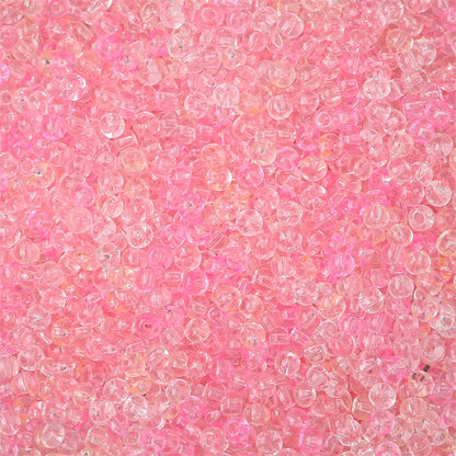 Transparent Seed Glass Beads 2mm Glossy Rainbow Colors 660pcs 32