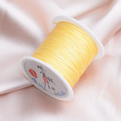 Nylon Thread Solid Color Glossy Finish 0.4mm 60m Spool 26