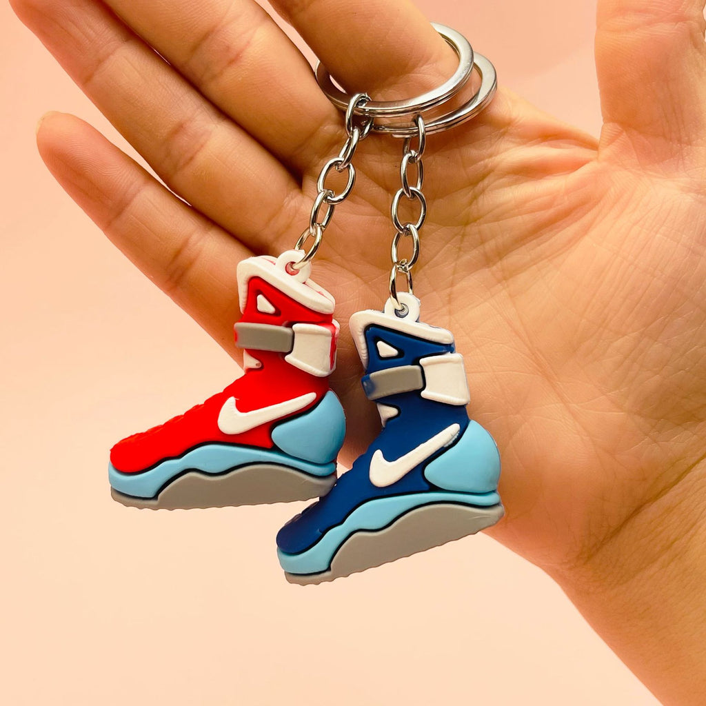 PVC Fashion Sports Shoes Keychain Mini Sneaker Charm Vibrant Colors 2