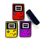 Silicone Focal Beads Nostalgic Handheld Game Console Game Over Text 20pcs 2