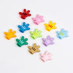 Colorful Mickey Gloves Acrylic Beads 18mm 20pcs 3