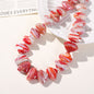 Two Tone 3D Shell Lampwork Glass Beads 22mm Handmade 10pcs 12