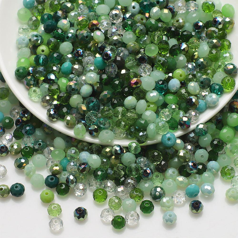 Czech Electroplated Faceted Glass Beads 8mm Soft Shimmer 100pcs 4