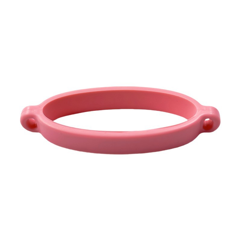 Beadable Silicone Tumbler Chain Holders Flexible Colorful PU Leather 10pcs 13