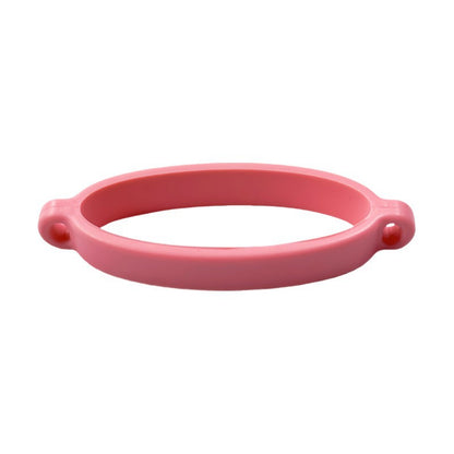 Beadable Silicone Tumbler Chain Holders Flexible Colorful PU Leather 10pcs 13