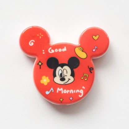Mickey Big Head Acrylic Beads 38x33mm Colorful Mixed 20pcs 7