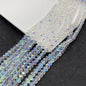 Faceted Transparent Glass Beads 8mm Clear Sparkle 10 Strands 3