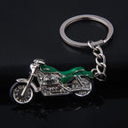 Metal Motorcycle Keychain Classic Bike Design Zinc Alloy 2