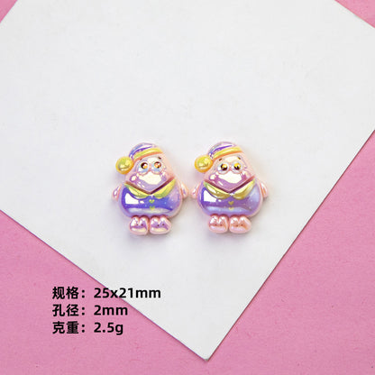 Spongebob Series Resin Beads Glossy Pastel Character Faces 20pcs 10
