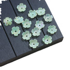 Plated Five Flower Acrylic Beads 11mm Iridescent Pastel 100pcs 5