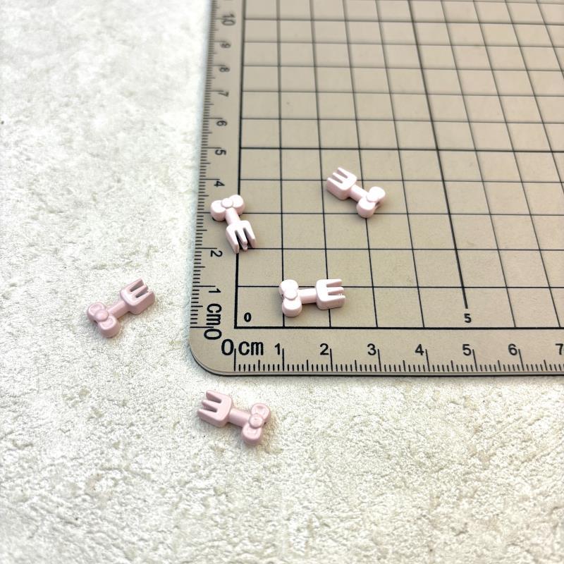 Fork Metal Beads 13mm Baking Painted Alloy 20pcs 9