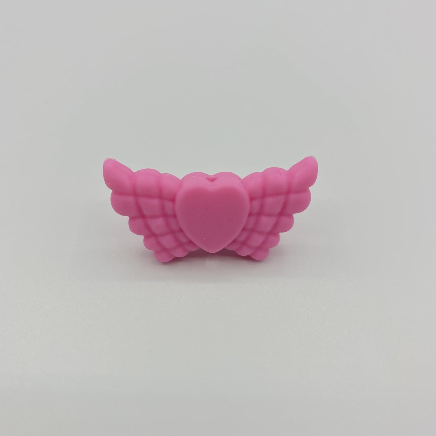 Wing Silicone Beads Multi Colors 20pcs