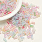 Bamboo Frosted Glass Beads 6x12mm Pastel Matte Finish 50pcs