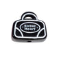 Painted Handbag Acrylic Beads 20/25mm Cartoon Pattern 10pcs 18