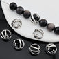Shooting Star Metal Bead Frames 12mm Hollow Zinc Alloy 20pcs 6