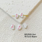 Painted Cute Character Plate Series Metal Beads Bulk 20pcs 12