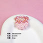 Plating Sanrio Series Cookies Resin Beads Pastel Frosted 10pcs 8